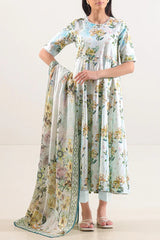 Saya Digital Printed Lawn 3-Piece Un-Stiched