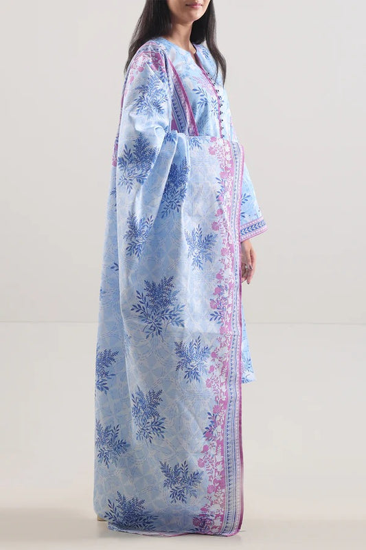 Saya Digital Printed Lawn 3-Piece Un-Stiched