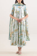 Saya Digital Printed Lawn 3-Piece Un-Stiched