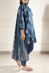 Saya Digital Printed Lawn 3-Piece Un-Stiched