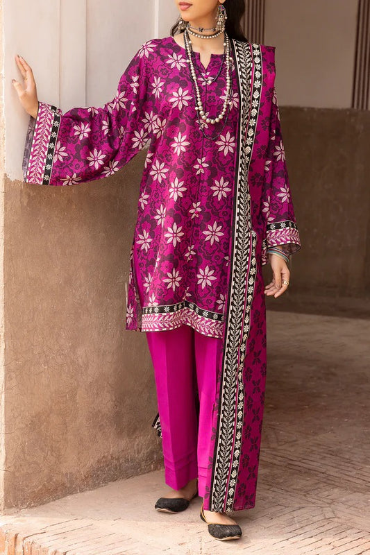 Saya Digital Printed Lawn 3-Piece Un-Stiched