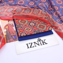 Iznik Digital Lawn 3-Piece Un-Stiched