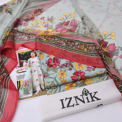 Iznik Digital Lawn 3-Piece Un-Stiched