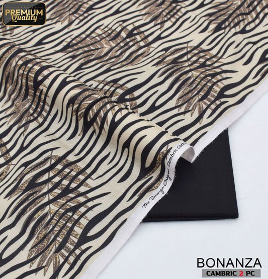 Bonanza Digital Lawn 2-Piece Un-Stiched