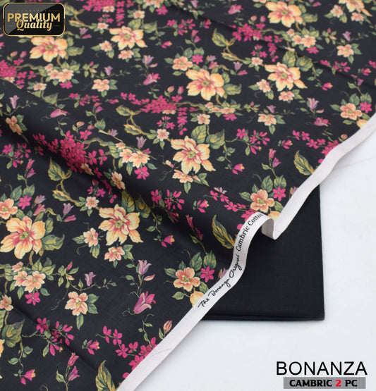 Bonanza Digital Lawn 2-Piece Un-Stiched