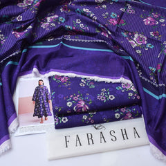 Farasha Digital Printed Khaddar 3-Piece Un-Stiched