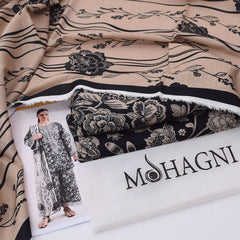 Mohagni Digital Printed Khaddar 3-Piece Un-Stiched