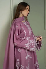 Cross Stitch Dhanak Embroidered 3-Piece Un-Stiched