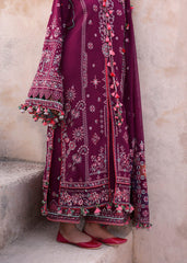 Hussain Rehar Dhanak Embroidered 3-Piece Un-Stiched