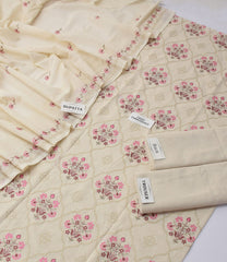 Bareeze Karandi Khaddar Embroidered 3-Piece Un-Stiched
