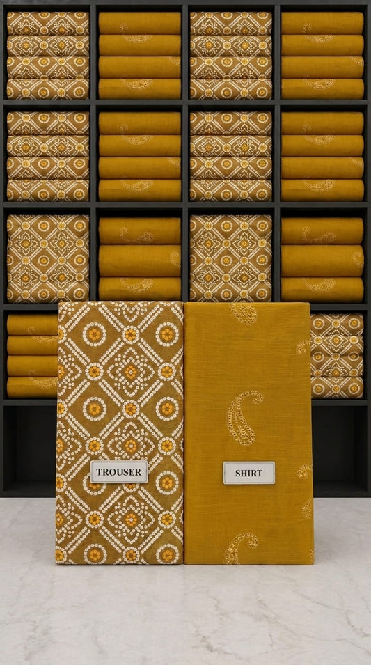Khaddar Chickenkari 2-Piece Un-Stiched