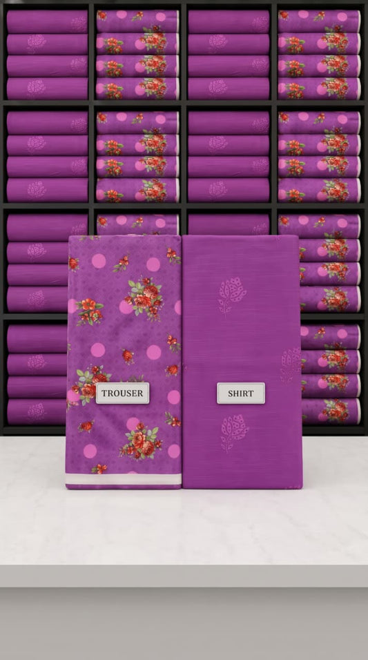 Khaddar Chickenkari 2-Piece Un-Stiched