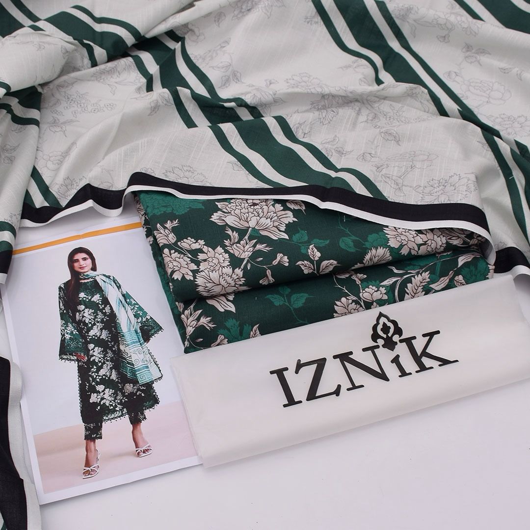 Iznik Khaddar 3-Piece Unstiched