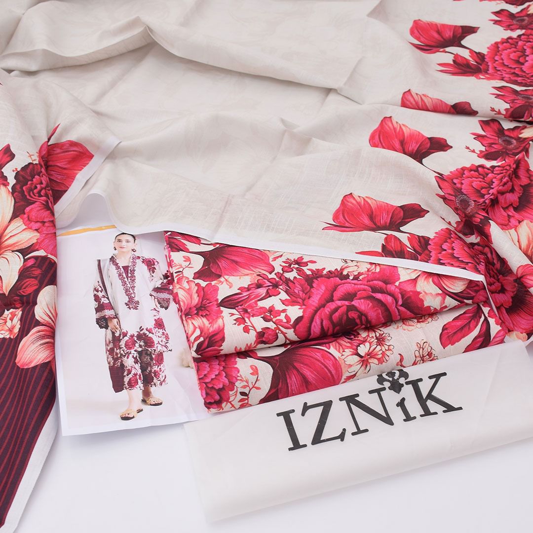 Iznik Khaddar 3-Piece Unstiched
