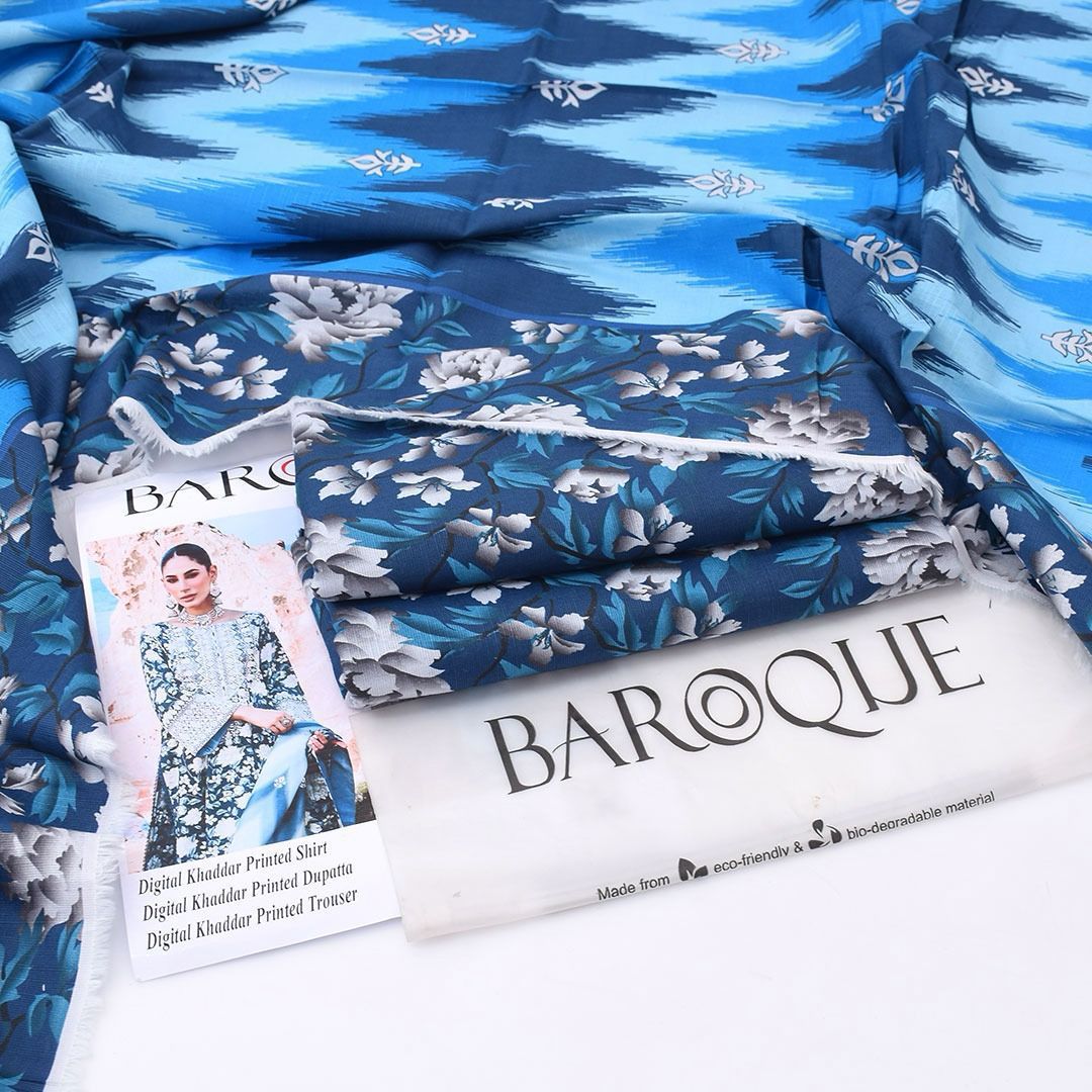 Baroque Khaddar 3-Piece Unstiched