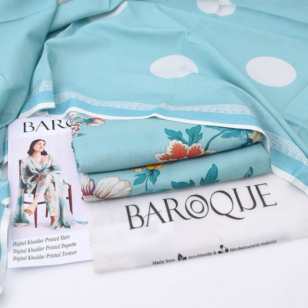 Baroque Khaddar 3-Piece Unstiched