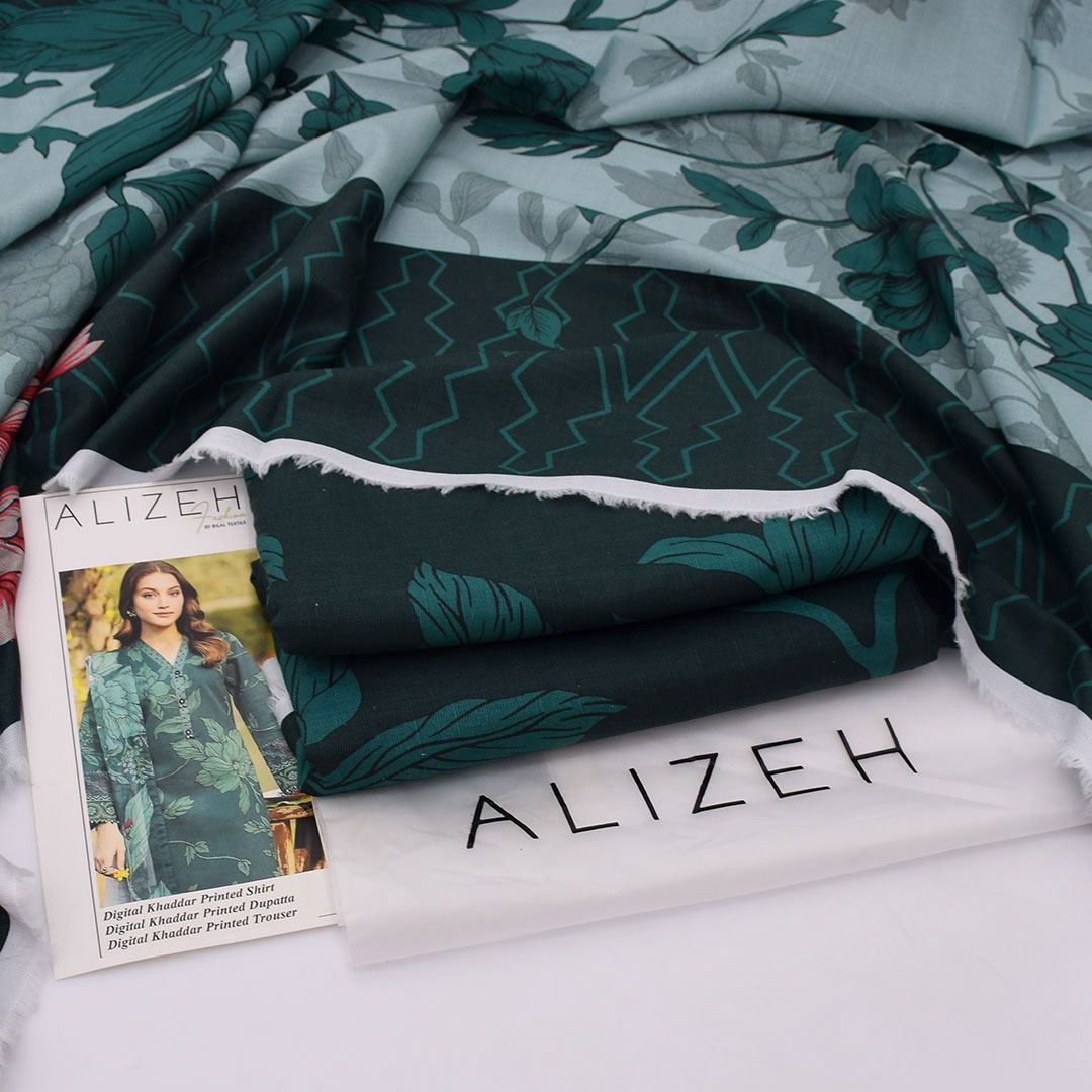 Alizeh Khaddar 3-Piece Un-stiched
