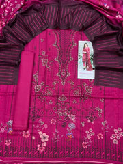 Nishat Dhanak Embroidered 3-Piece Un-stiched
