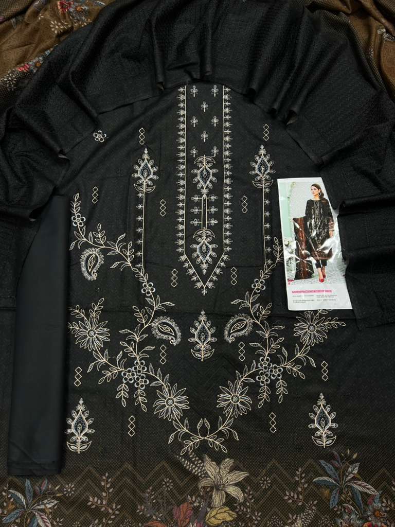 Nishat Dhanak Embroidered 3-Piece Un-stiched