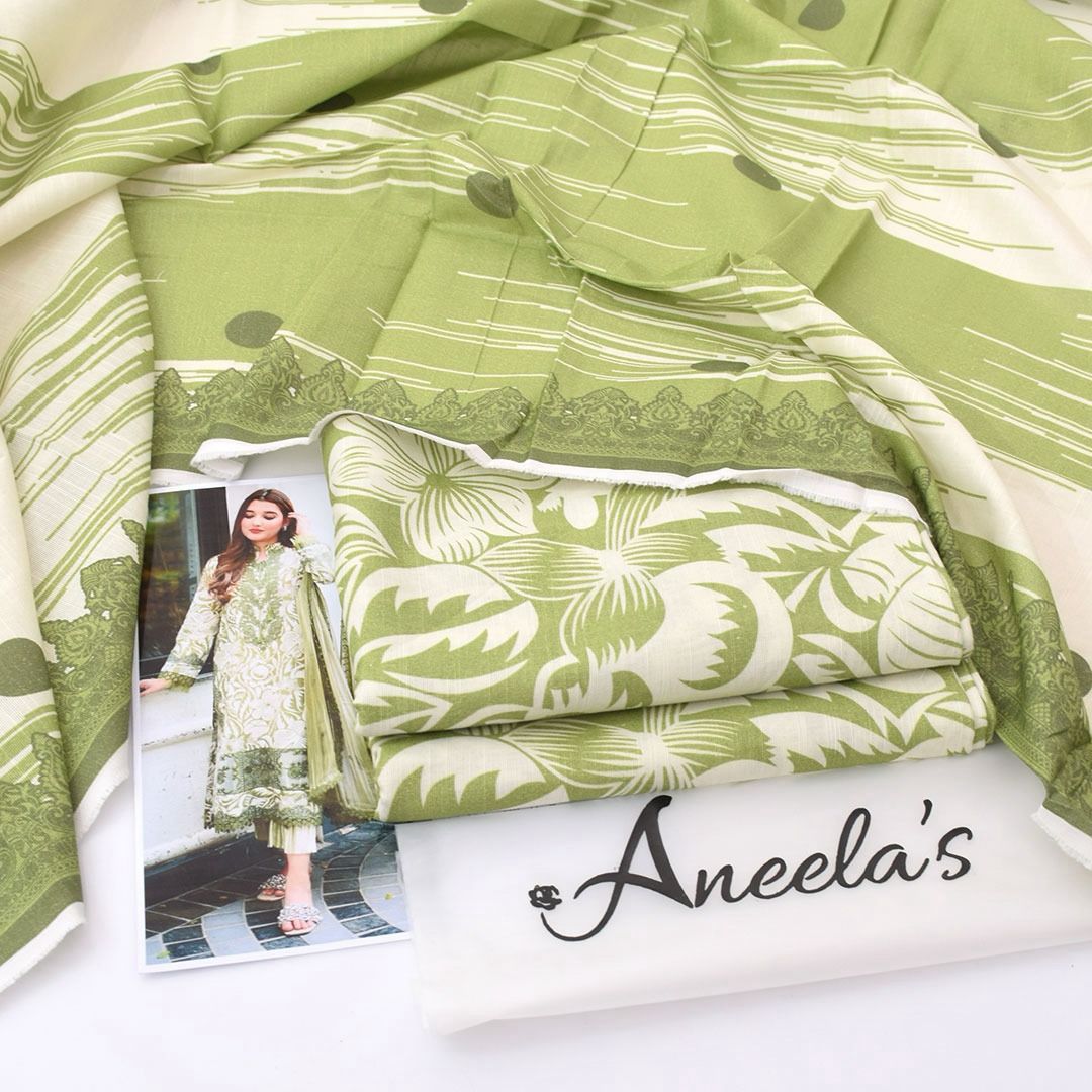 Aneela's Khaddar 3-Piece Un-stiched