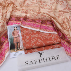 Sapphire Lawn 3-Piece Unstiched