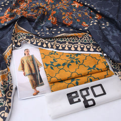Ego Lawn 3-Piece Unstiched
