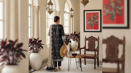 Mausummery Lawn 3-Piece Un-stiched