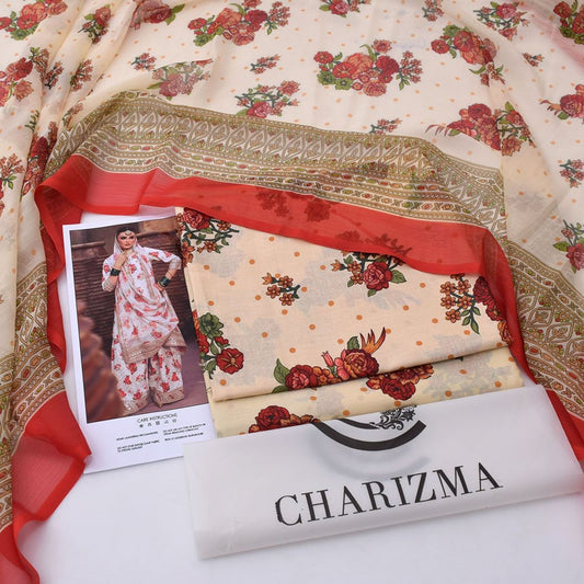 Charizma Lawn 3-Piece Unstiched