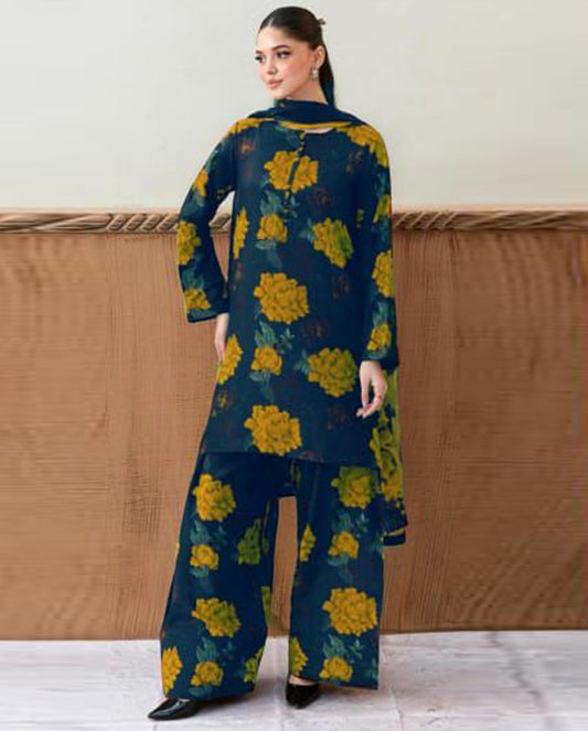 Baroque Lawn 3-Piece Un-stiched