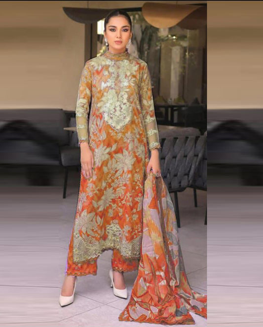 Aneela's Lawn 3-Piece Unstiched