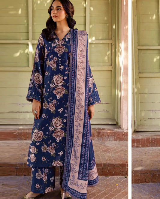 Baroque Lawn 3-Piece Un-stiched