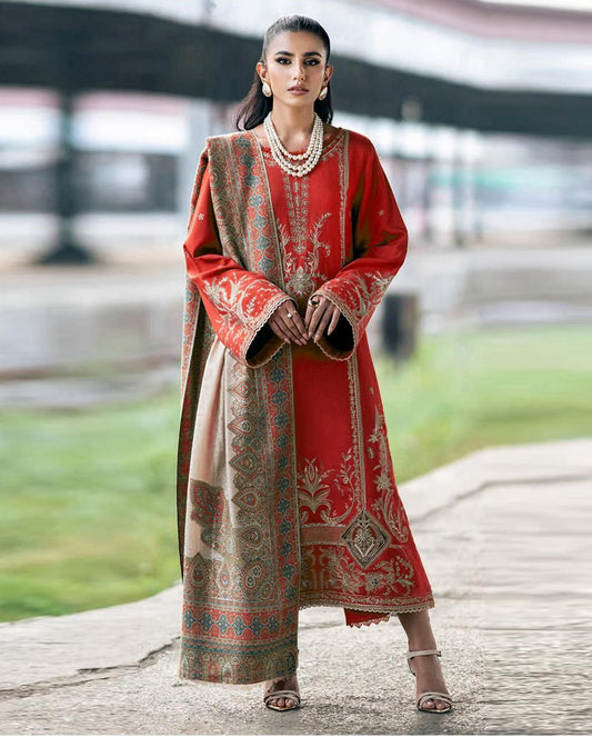 Nishat Lawn 3-Piece Un-stiched