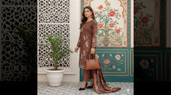 Iznik Digital Printed Lawn 3-Piece Un-Stiched