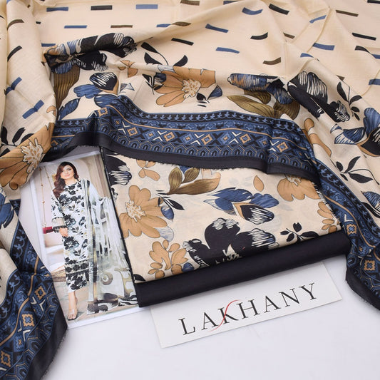 Lakhany lawn 3-Piece Un-stiched