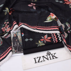 Iznik Digital Printed Lawn 3-Piece Un-Stiched