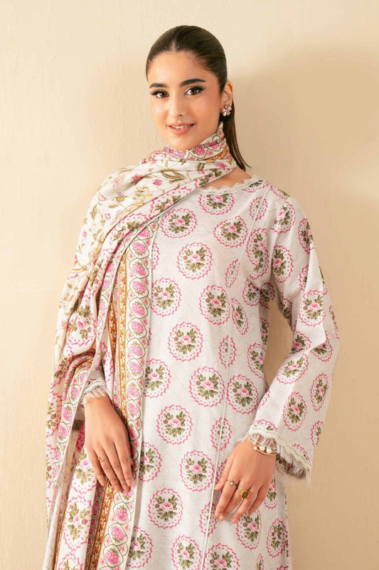 Nishat Printed Lawn 3-Piece Un-Stiched