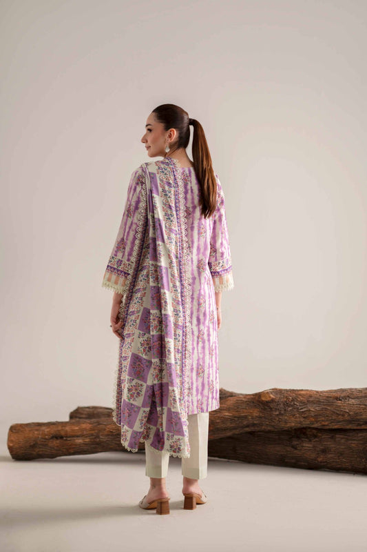 Nishat Printed Lawn 3-Piece Un-Stiched