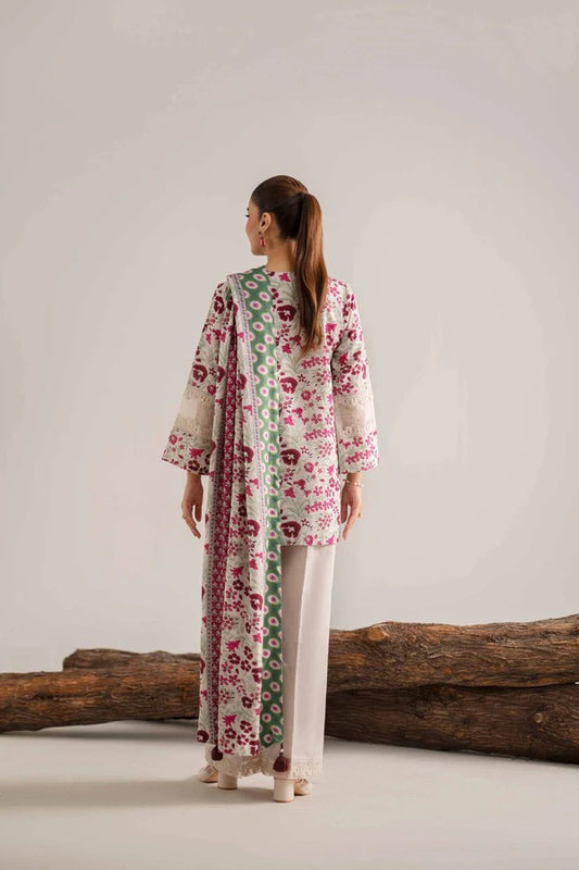 Nishat Printed Lawn 3-Piece Un-Stiched