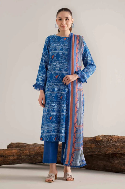 Nishat Printed Lawn 3-Piece Un-Stiched