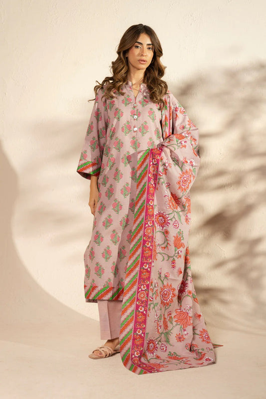 Nishat Printed Lawn 3-Piece Un-Stiched