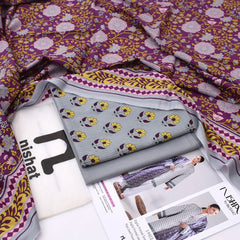Nishat Printed Lawn 3-Piece Un-Stiched