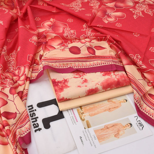 Nishat Printed Lawn 3-Piece Un-Stiched