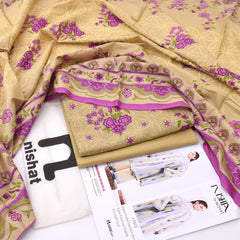 Nishat Printed Lawn 3-Piece Un-Stiched