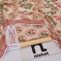Nishat Printed Lawn 3-Piece Un-Stiched