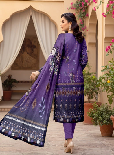 Beechtree Digital Printed Lawn 3-Piece Un-Stiched