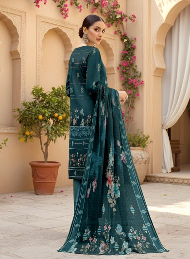 Beechtree Digital Printed Lawn 3-Piece Un-Stiched