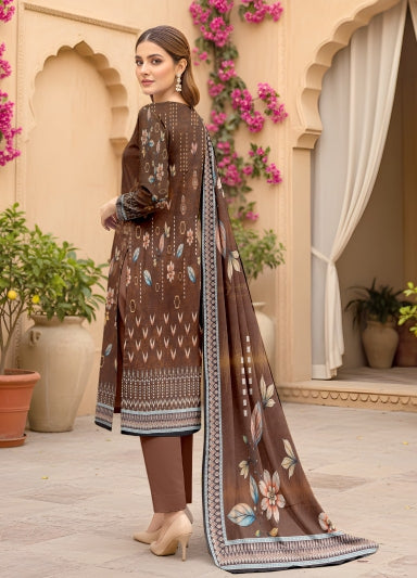 Beechtree Digital Printed Lawn 3-Piece Un-Stiched