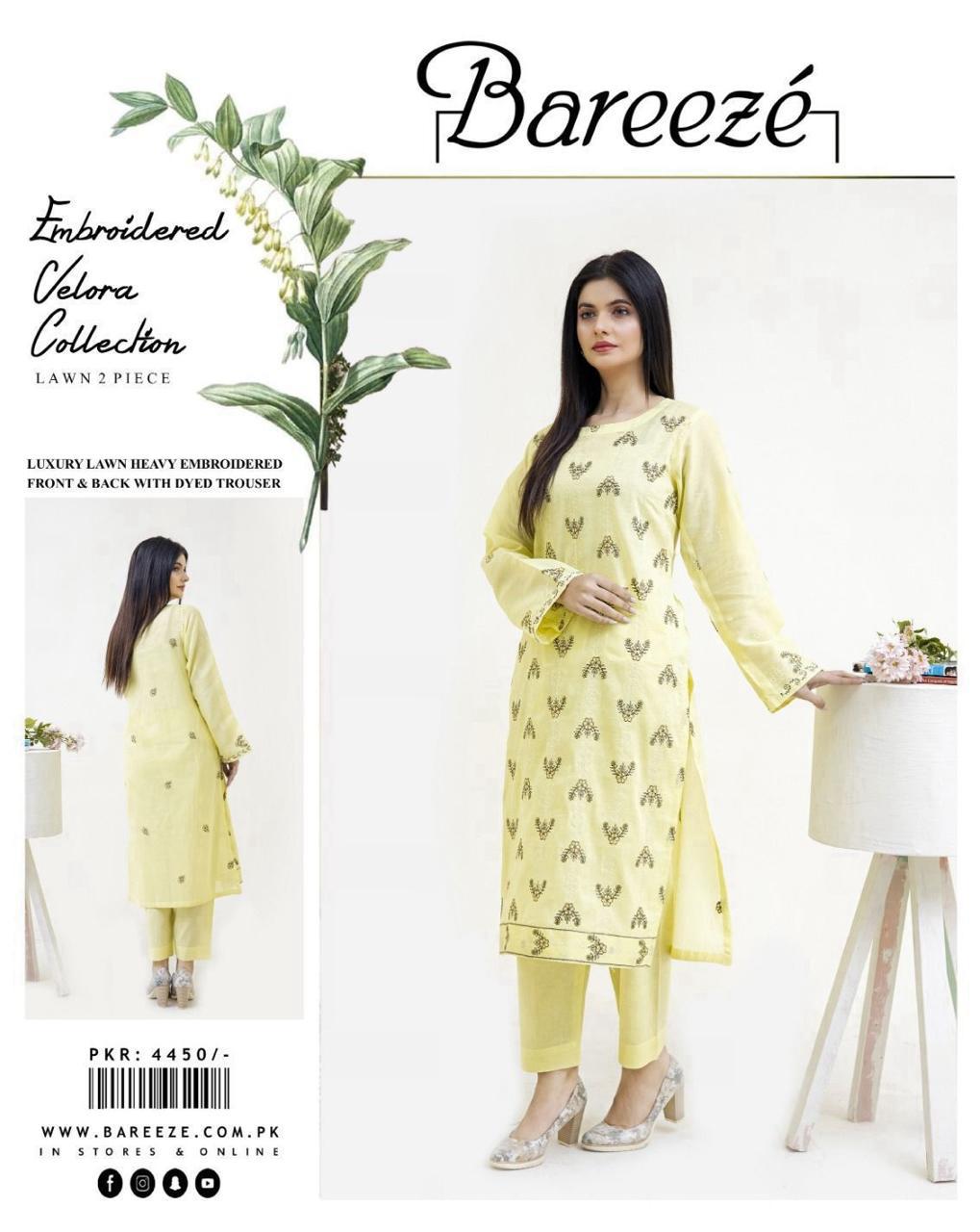Bareeze Embroidered 2-Piece Unstiched