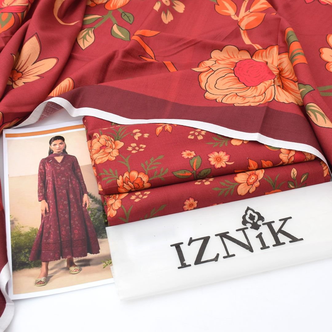 Iznik Khaddar 3-Piece Unstiched