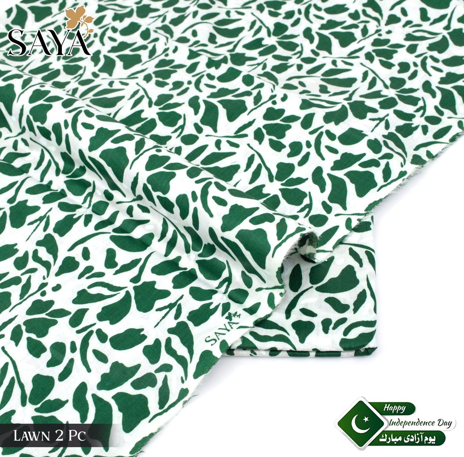 Saya Lawn Digital Printed 2-Piece (14 Auguest)